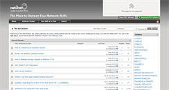 Desktop Screenshot of forums.netbraintech.com